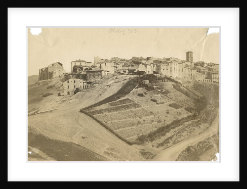 'Potenza, east end' [earthquake damage] by Alphonse Bernoud Grellier