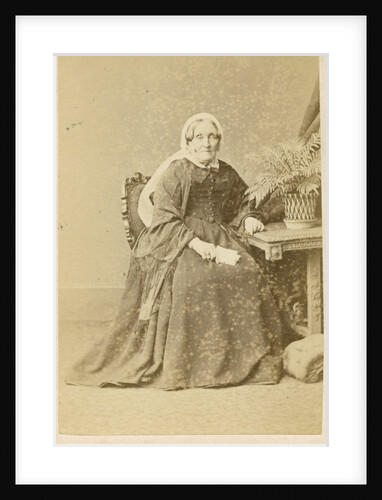 Portrait of Sarah Faraday (1800-1879) by T C Turner