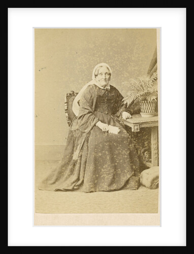 Portrait of Sarah Faraday (1800-1879) by T C Turner