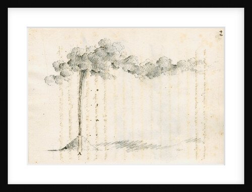 Vesuvius erupting by Antonio Piaggio