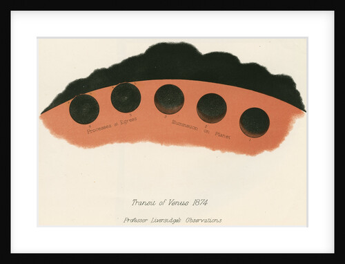 Professor Liversidge's observations of the transit of Venus by Anonymous