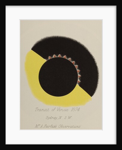 Mr Fairfax's observations of the transit of Venus by Anonymous