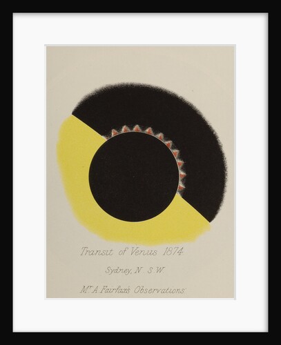 Mr Fairfax's observations of the transit of Venus by Anonymous