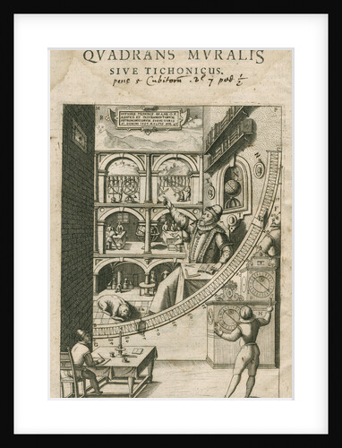 Tycho Brahe's mural quadrant by Anonymous