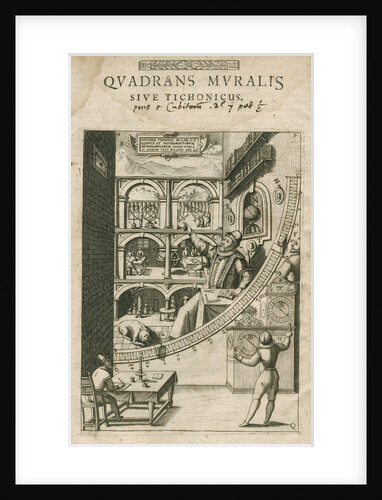 Tycho Brahe's mural quadrant by Anonymous