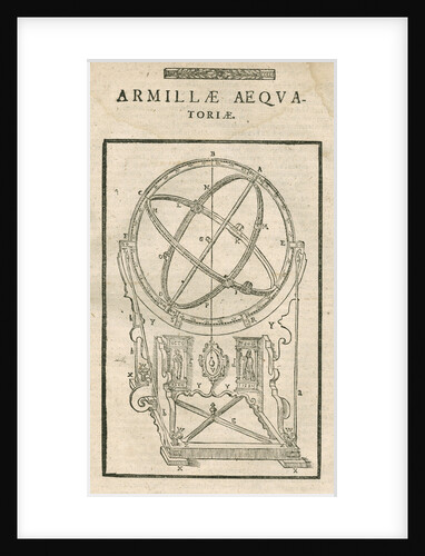 Tycho Brahe's equatorial armillary sphere by Anonymous