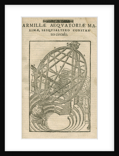 Tycho Brahe's great equatorial armillary instrument by Anonymous