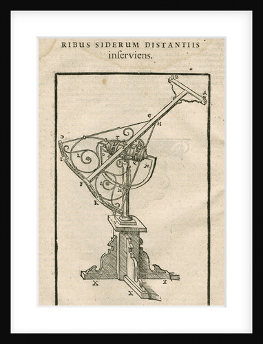 Tycho Brahe's Bipartite arc by Anonymous