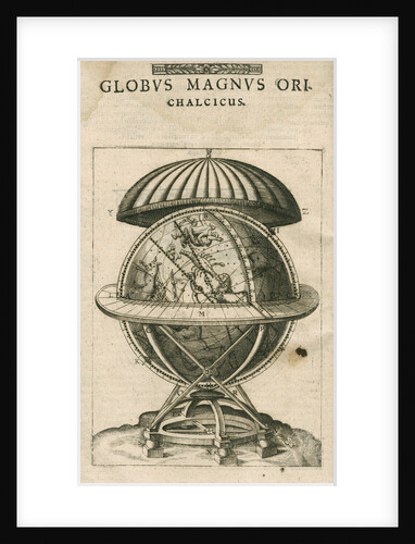 Tycho Brahe's great brass globe by Anonymous