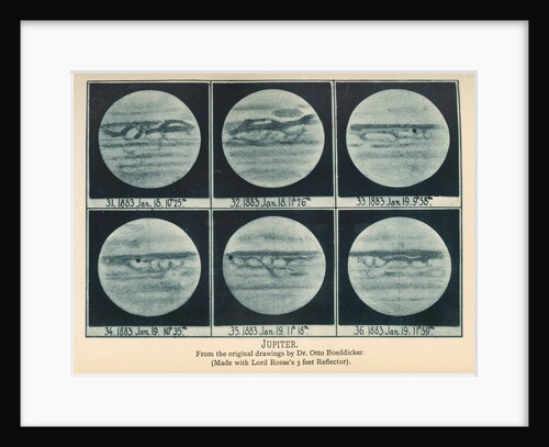 Phases of Jupiter by Anonymous