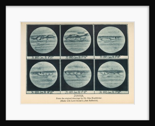 Phases of Jupiter by Anonymous