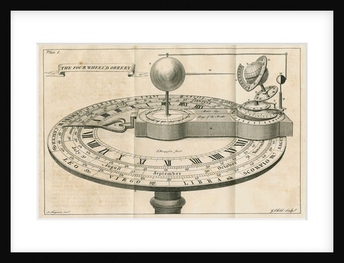 'The four wheel'd orrery' by G Child