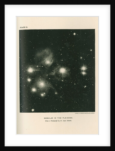 'Nebulae in the pleaides' by Cassell & Co