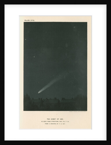 'The comet of 1882 as seen from Streatham' by Cassell & Co