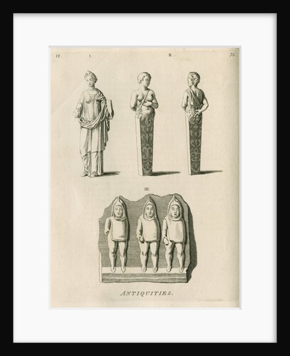 Stone antiquities found at Netherby by Anonymous