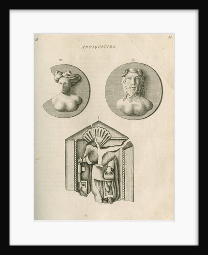 Stone antiquities found at Netherby by Anonymous