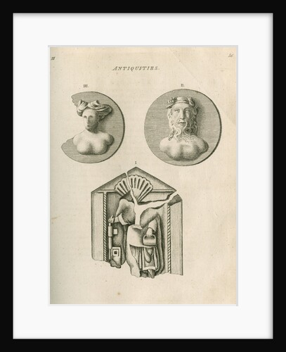 Stone antiquities found at Netherby by Anonymous