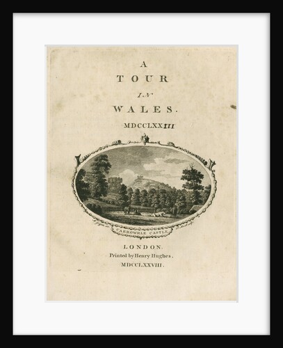 Caergwrle Castle, Flintshire by Anonymous