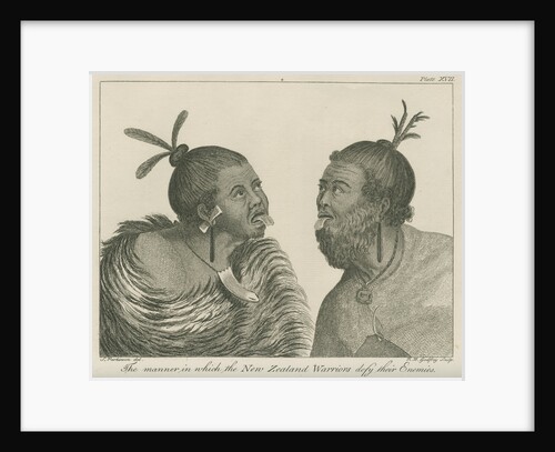 'The manner in which the New Zealand Warriors defy their Enemies' by Richard Bernard Godfrey