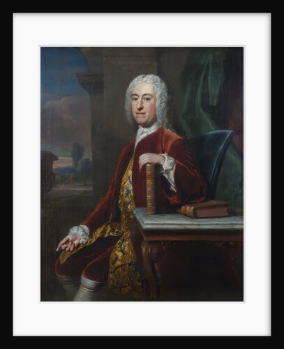 Portrait of James Burrow (1701-1782) by Jean-Baptiste van Loo