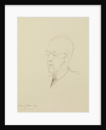 Portrait of Sir Henry Hallett Dale (1875-1968) by Alfred Charles Glyn Egerton