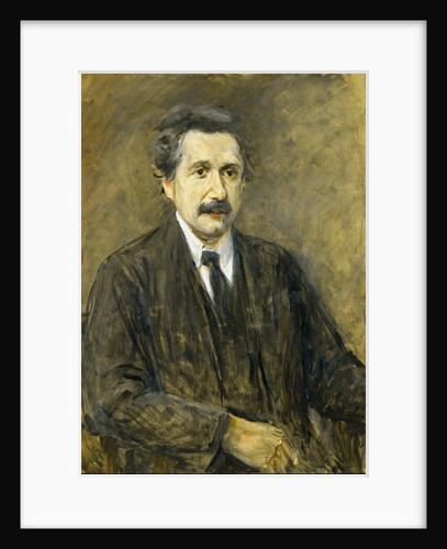 Portrait of Albert Einstein (1879-1955) by Max Liebermann