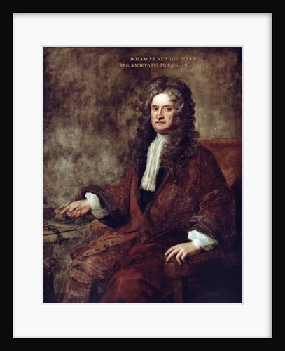 Portrait of Isaac Newton (1642-1727) by Charles Jervas
