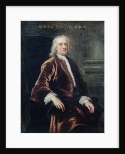 Portrait of Isaac Newton (1642-1727) by John Vanderbank