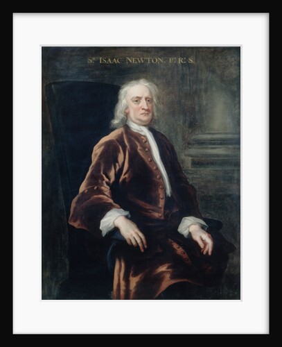 Portrait of Isaac Newton (1642-1727) by John Vanderbank