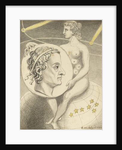 Portrait of Isaac Newton (1642-1727) by William Stukeley