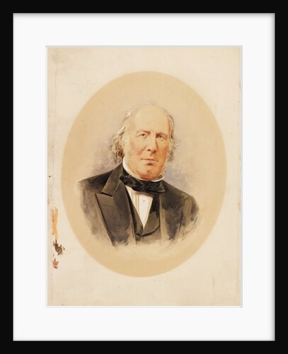 Portrait of William Sharpey (1802-1880) by F Beadell