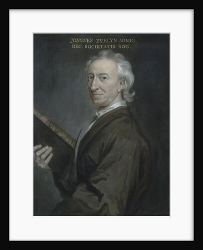 Portrait of John Evelyn (1620-1706) by Godfrey Kneller