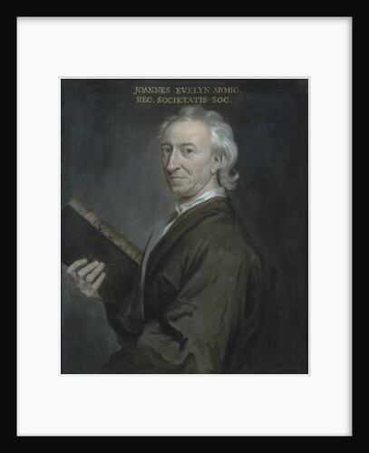 Portrait of John Evelyn (1620-1706) by Godfrey Kneller