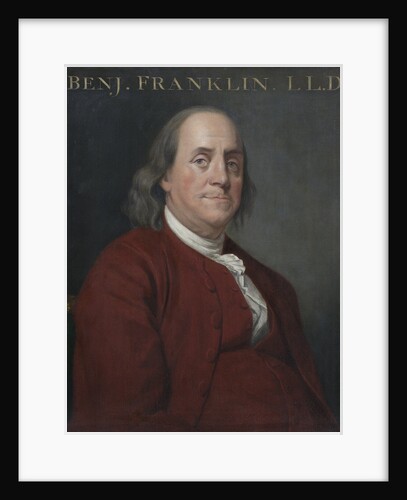 Portrait of Benjamin Franklin (1706-1790) by Joseph Wright