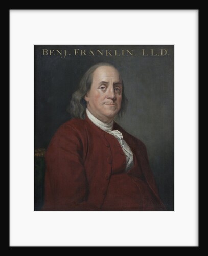 Portrait of Benjamin Franklin (1706-1790) by Joseph Wright