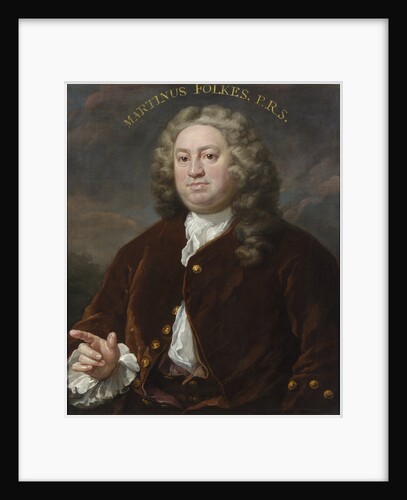 Portrait of Martin Folkes (1690-1754) by William Hogarth