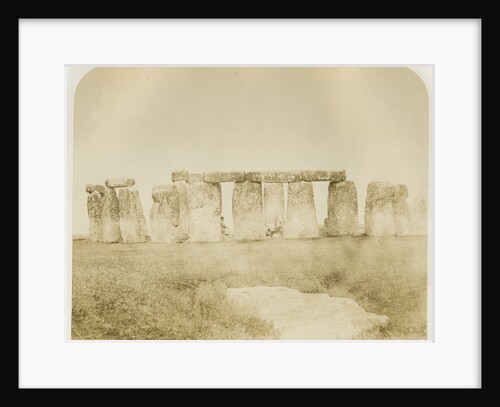'Stonehenge. General view...' by Henry James