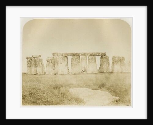'Stonehenge. General view...' by Henry James