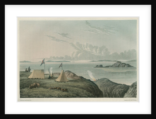 View of the Arctic Sea, from the mouth of the Copper Mine River by Edward Francis Finden