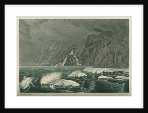 'Expedition doubling Cape Barrow, July 25 1821' by Edward Francis Finden