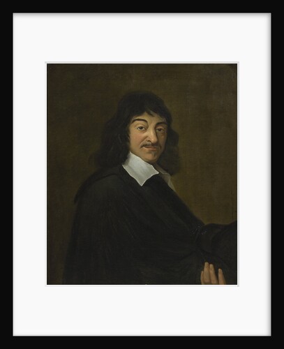 Portrait of Rene Descartes (1596-1650) by unknown