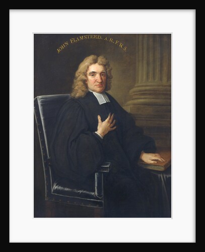 Portrait of John Flamsteed (1646-1719) by Thomas Gibson