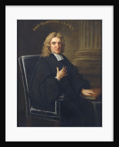Portrait of John Flamsteed (1646-1719) by Thomas Gibson