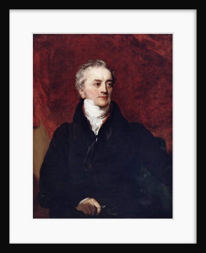 Portrait of Thomas Young (1773-1829) by Henry Perronet Briggs