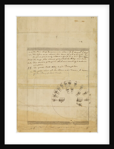 Stone coffins at Wardlow, Derbyshire by Samuel Evatt