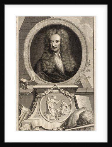 Portrait of Isaac Newton (1642-1727) by Jacobus Houbraken