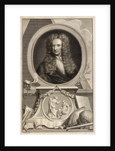 Portrait of Isaac Newton (1642-1727) by Jacobus Houbraken