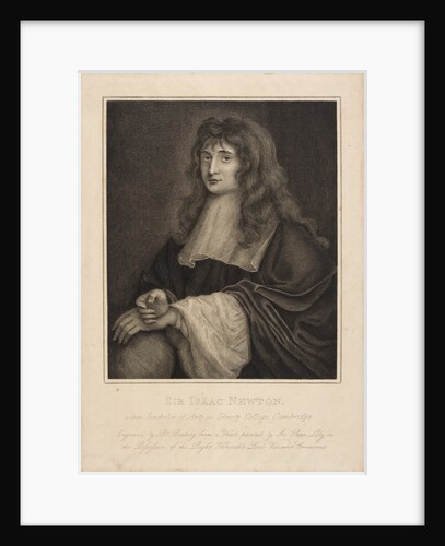 Portrait of Isaac Newton (1642-1727) by Burnet Reading