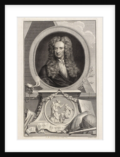 Portrait of Isaac Newton (1642-1727) by Jacobus Houbraken