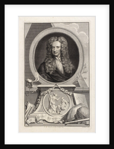 Portrait of Isaac Newton (1642-1727) by Jacobus Houbraken